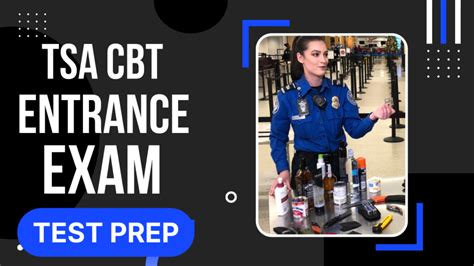 is the tsa cbt test hard|best TSA test prep.